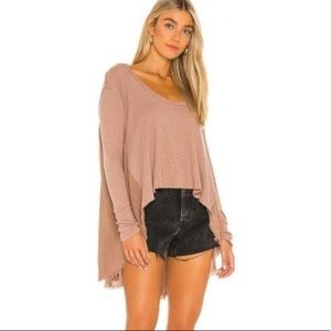 🎄NWT• We The Free •TT Special Top• Choco Latte • S